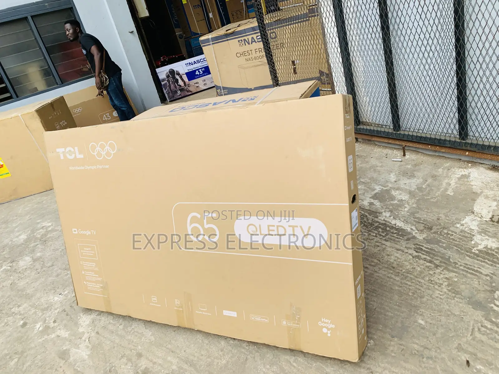 Limited Stock TCL TV 65 Smart Satellite Android UHD 