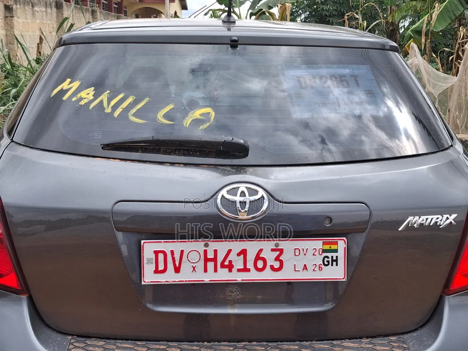 Toyota Matrix L Hatchback FWD (1.8L 4cyl) 2014
