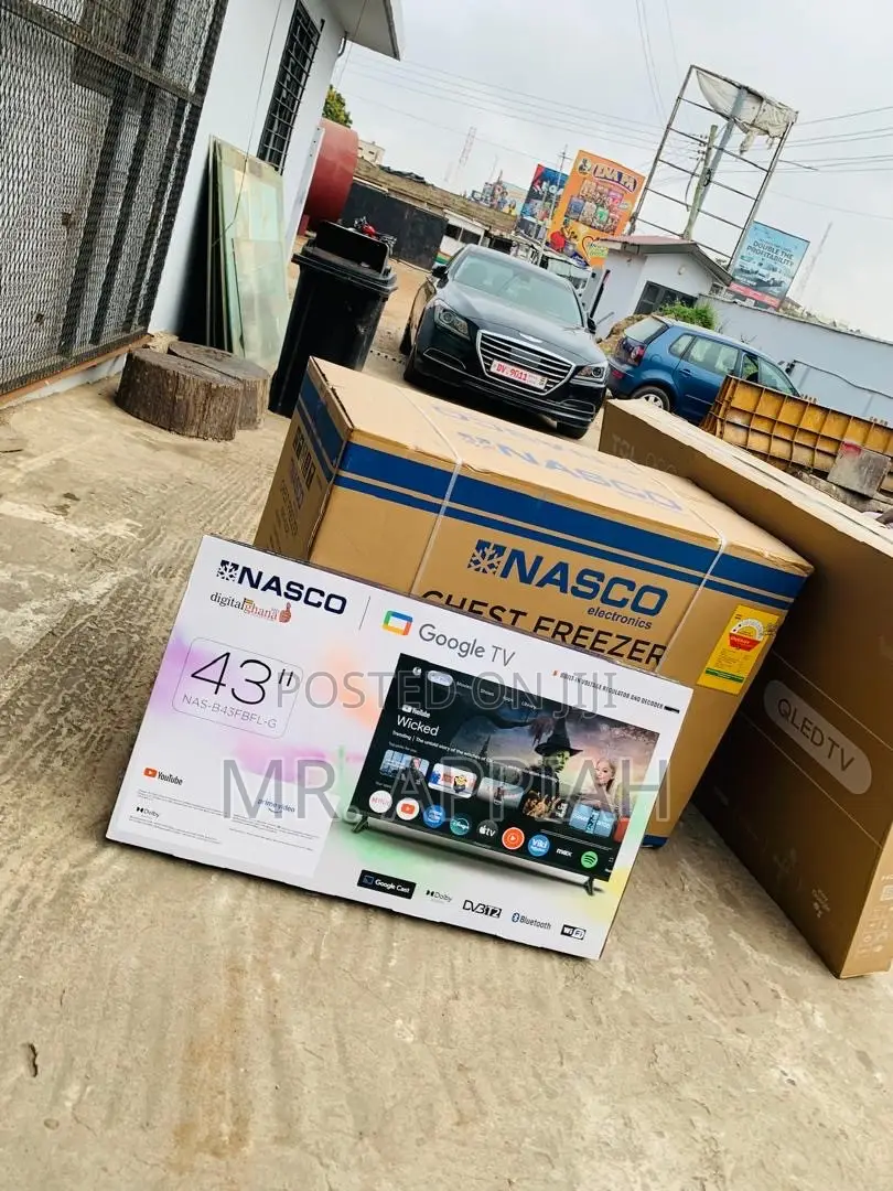 Super Classic Nasco 43” Full Hd Television(Black)