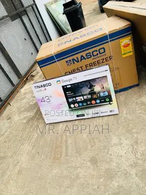 Super Classic Nasco 43” Full Hd Television(Black)