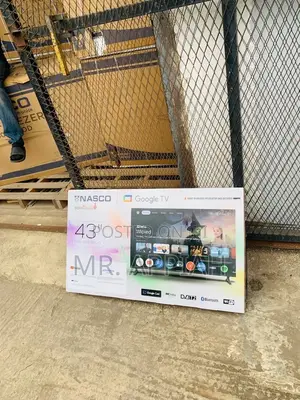 Unique Nasco 43” Full Hd Digital Satellite TV(Black)
