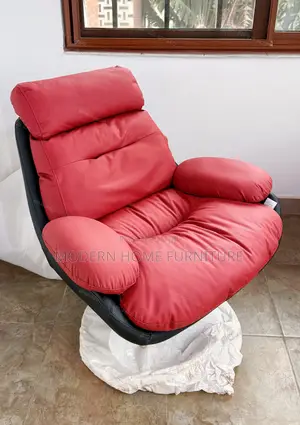 Luxury Red Armchair | Imported | Comfortable Elegant