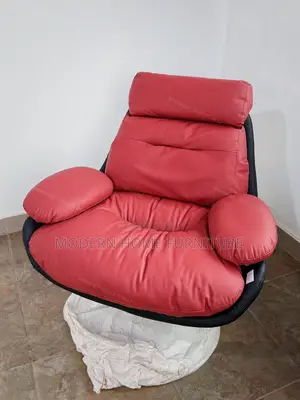 Luxury Red Armchair | Imported | Comfortable Elegant
