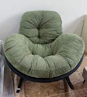Luxury Green Fabric Rocking Chair | Imported | Super Comfortable