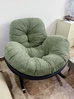 Luxury Green Fabric Rocking Chair | Imported | Super Comfortable