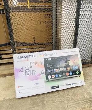 Super Affordable Nasco 43” Led Digital Satellite TV 