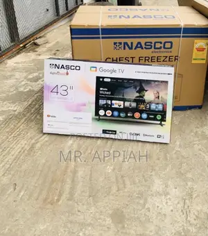 Super Affordable Nasco 43” Led Digital Satellite TV 