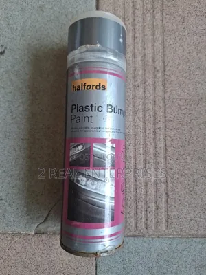 Halfords Plastic Bumper Spray Paint Light Grey 300ml