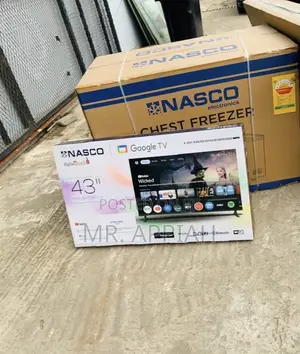 Extremely Classic Nasco 43” Full Hd Satellite TV(Black)