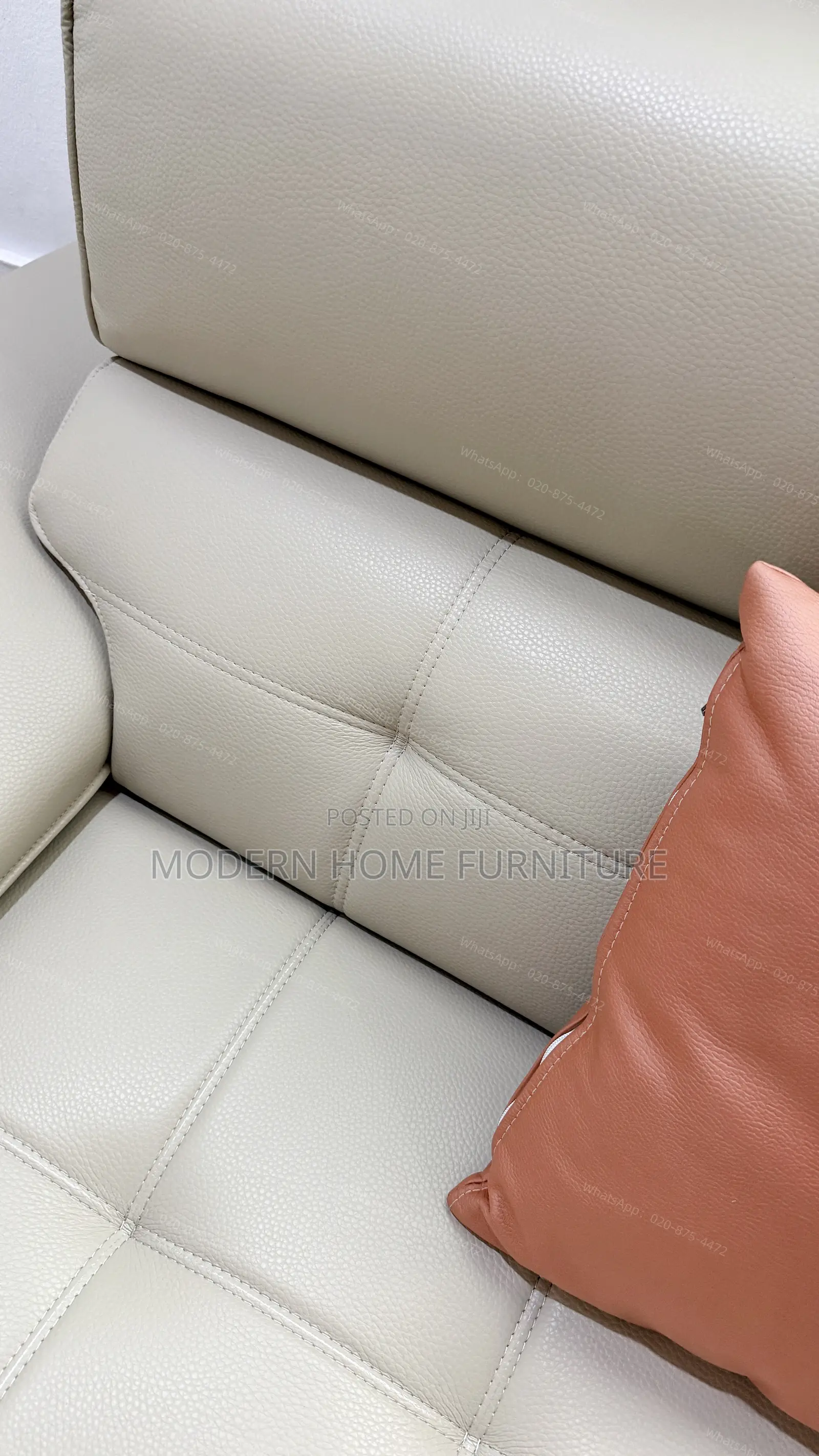 Luxury White Sofa | Imported | Soft Comfortable | Great Value