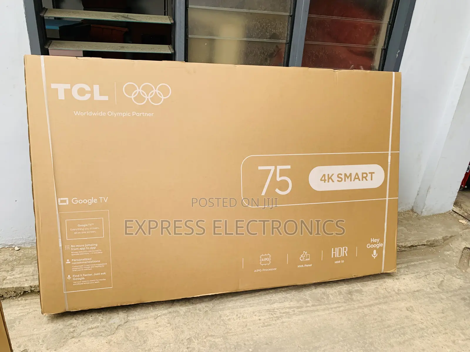 TCL 75′′ UHD Smart Android Television (Model 75P6L)