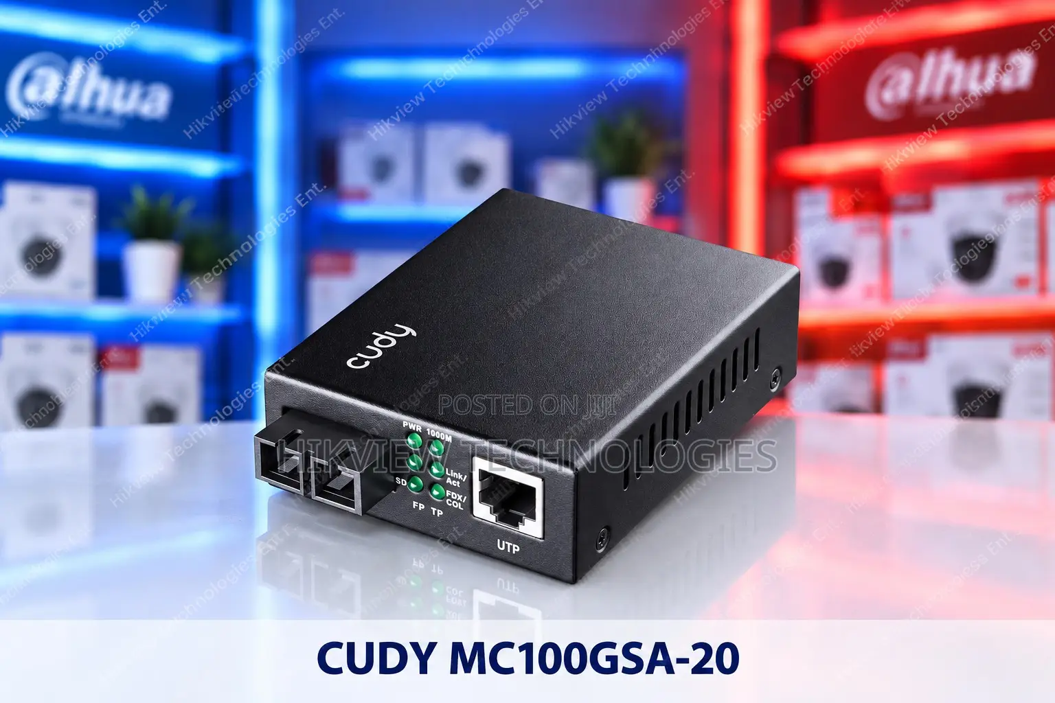 Cudy Mc100gsa-20 Gigabit Ethernet Media Converter
