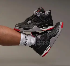 Original Air Jordan 4 Retro Bred Reimagined