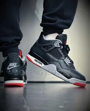 Original Air Jordan 4 Retro Bred Reimagined
