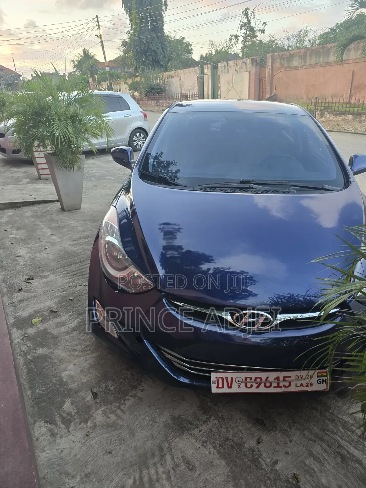 Hyundai Elantra GLS Sedan FWD (1.8L 4cyl 6A) 2013 Blue
