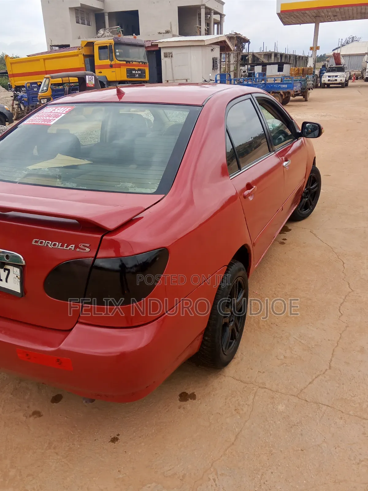 Toyota Corolla 2008 Red