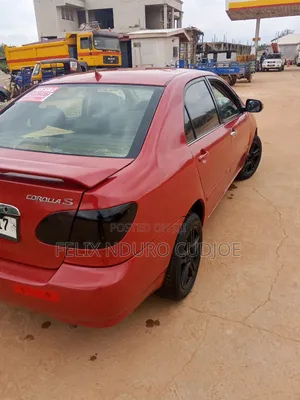 Toyota Corolla 2008 Red