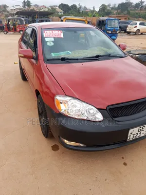Toyota Corolla 2008 Red