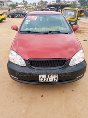 Toyota Corolla 2008 Red