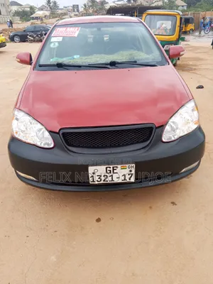Toyota Corolla 2008 Red