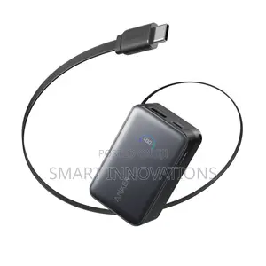 Anker Nano Power Bank (, 45W, Built-in Retractable USB-C Cable)