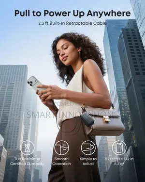 Anker Nano Power Bank (, 45W, Built-in Retractable USB-C Cable)