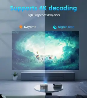 Android Smart Projector With WiFi, Bluetooth, 150” Display