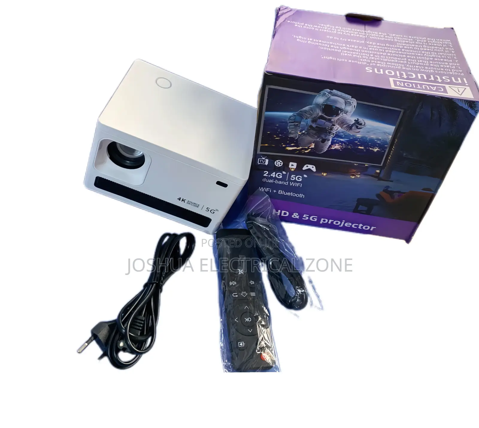 Android Smart Projector With WiFi, Bluetooth, 150” Display