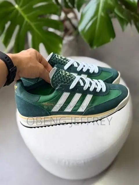 Original Adidas SL 72 Green / White