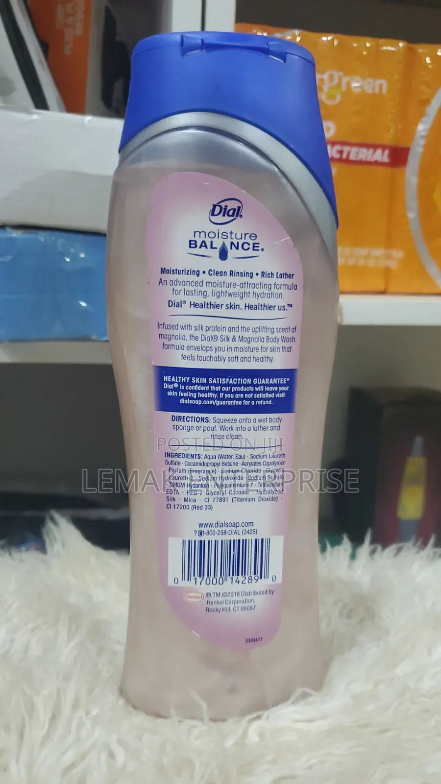 Dial Silk Magnolia Moisturizing Body Wash (473ml)