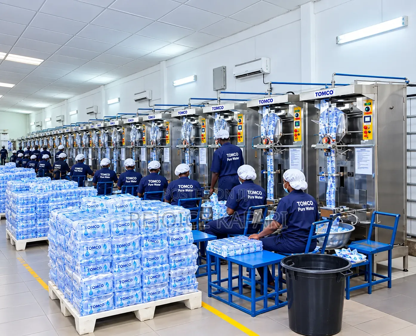 Water Factory Workers Needed Urgently