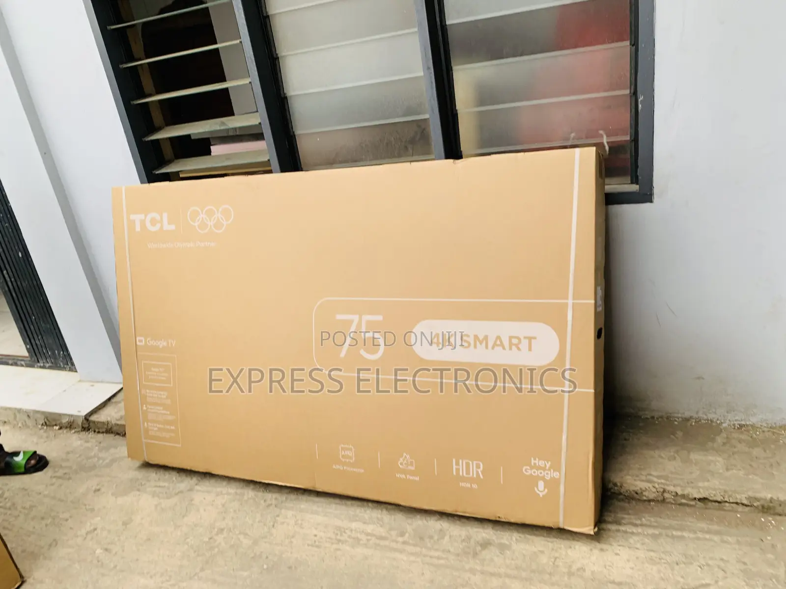 Authentic TCL 75" Class 4-Series UHD HDR LED Smart Googlel