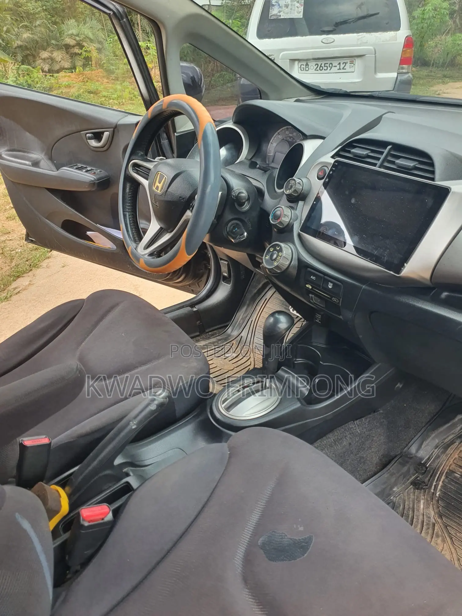 Honda Fit Automatic 2011 Black