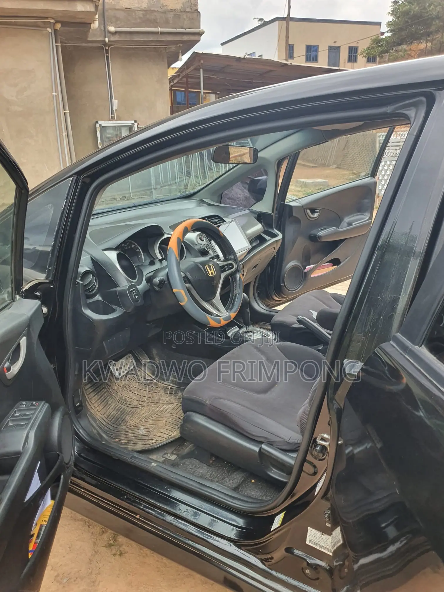 Honda Fit Automatic 2011 Black
