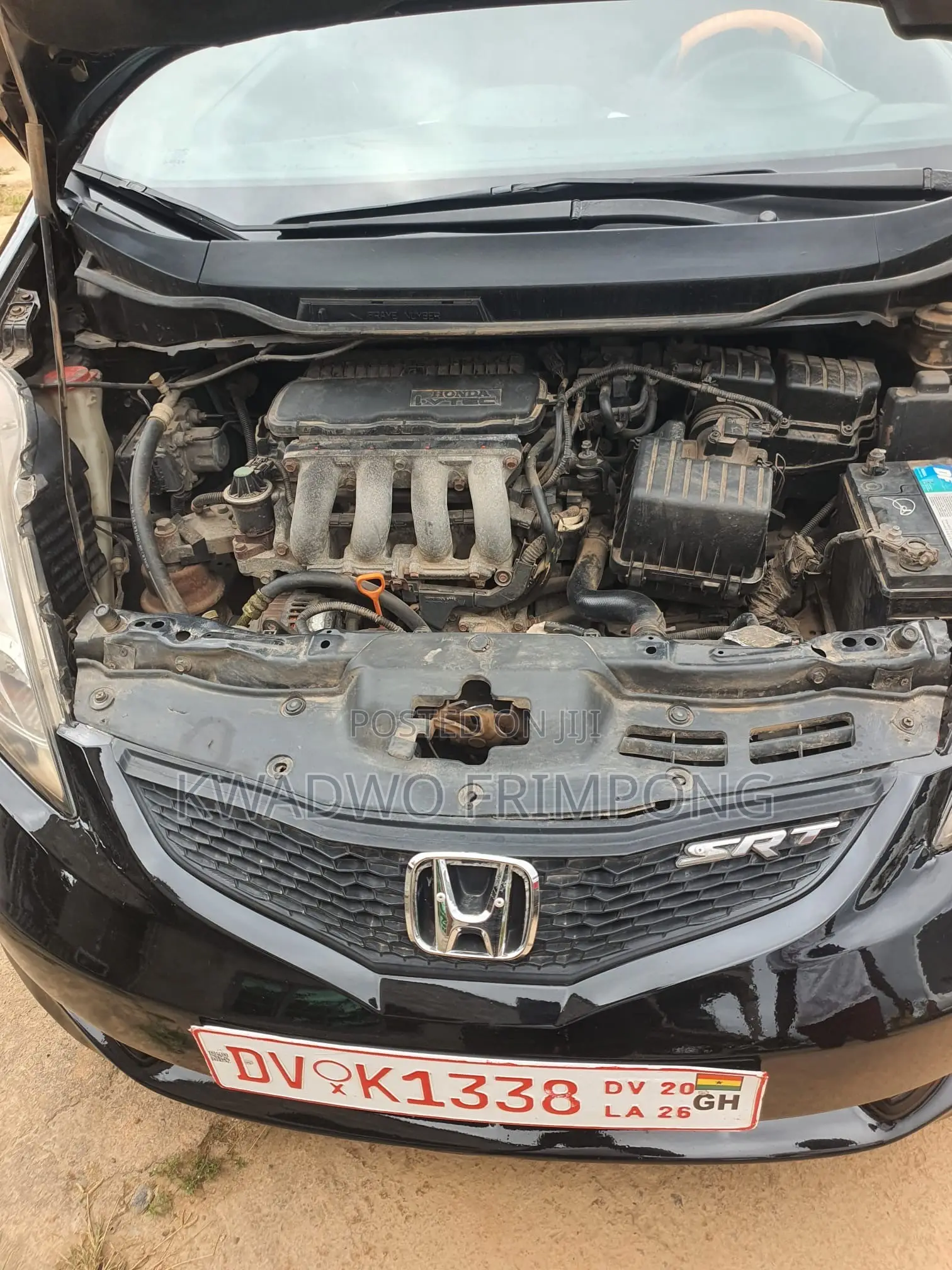 Honda Fit Automatic 2011 Black