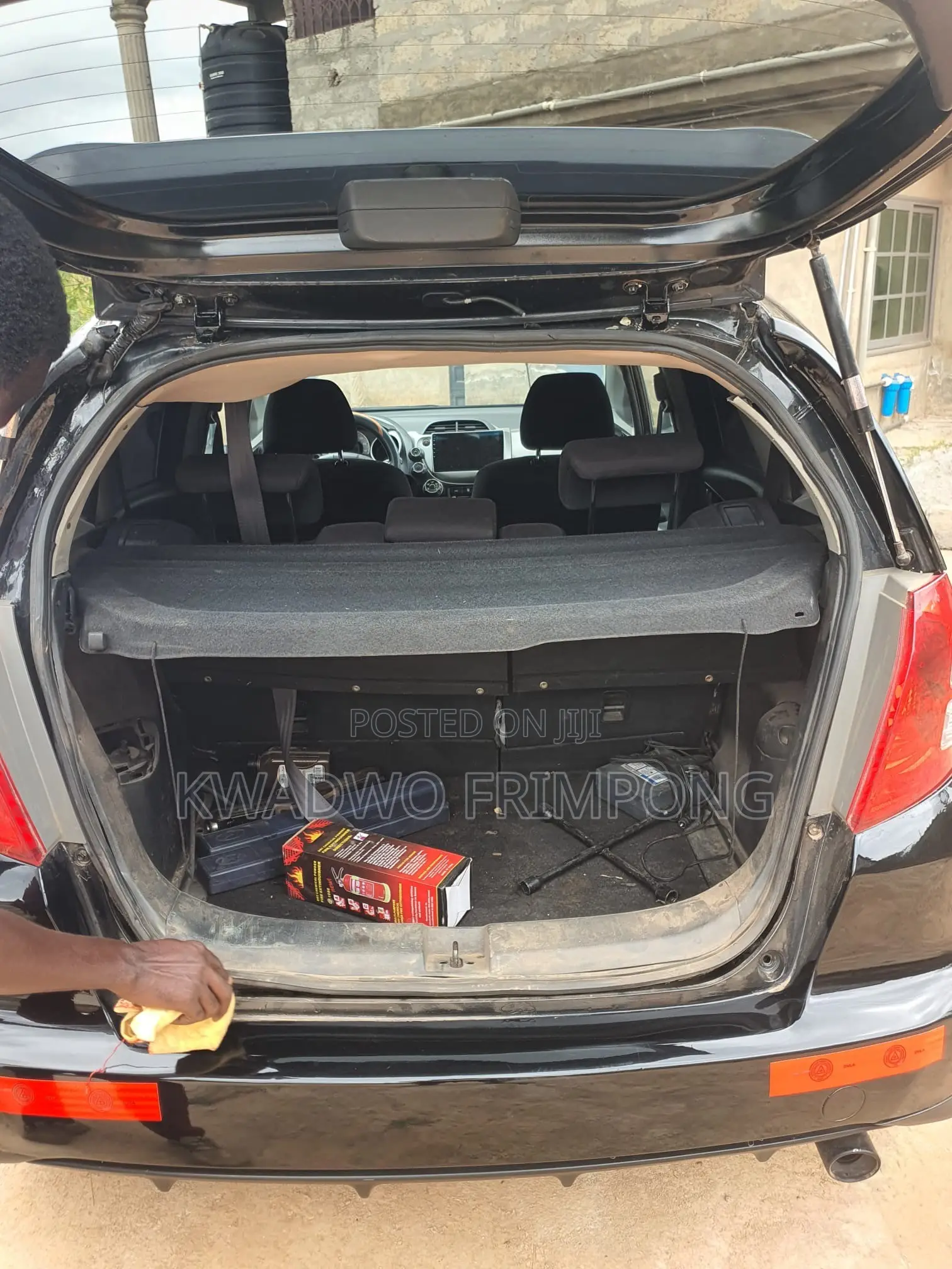 Honda Fit Automatic 2011 Black