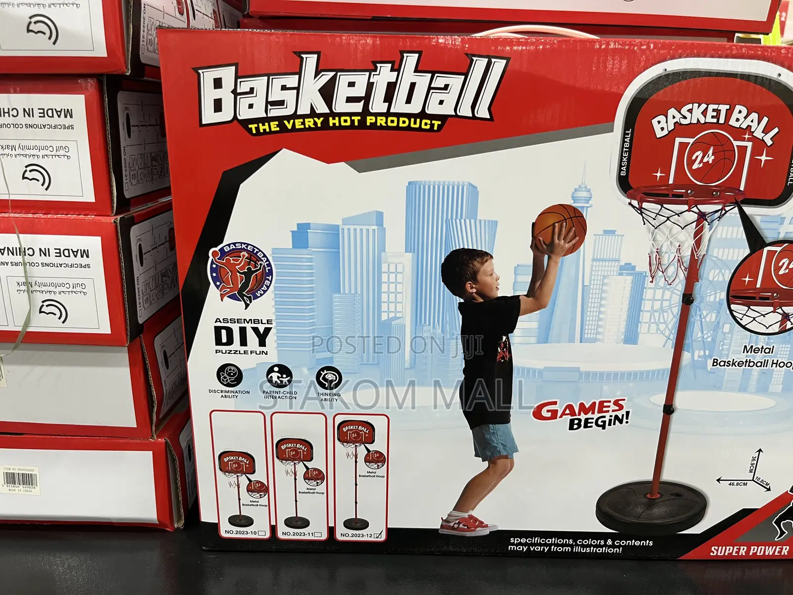 Kids Basketball Hoop With Stand