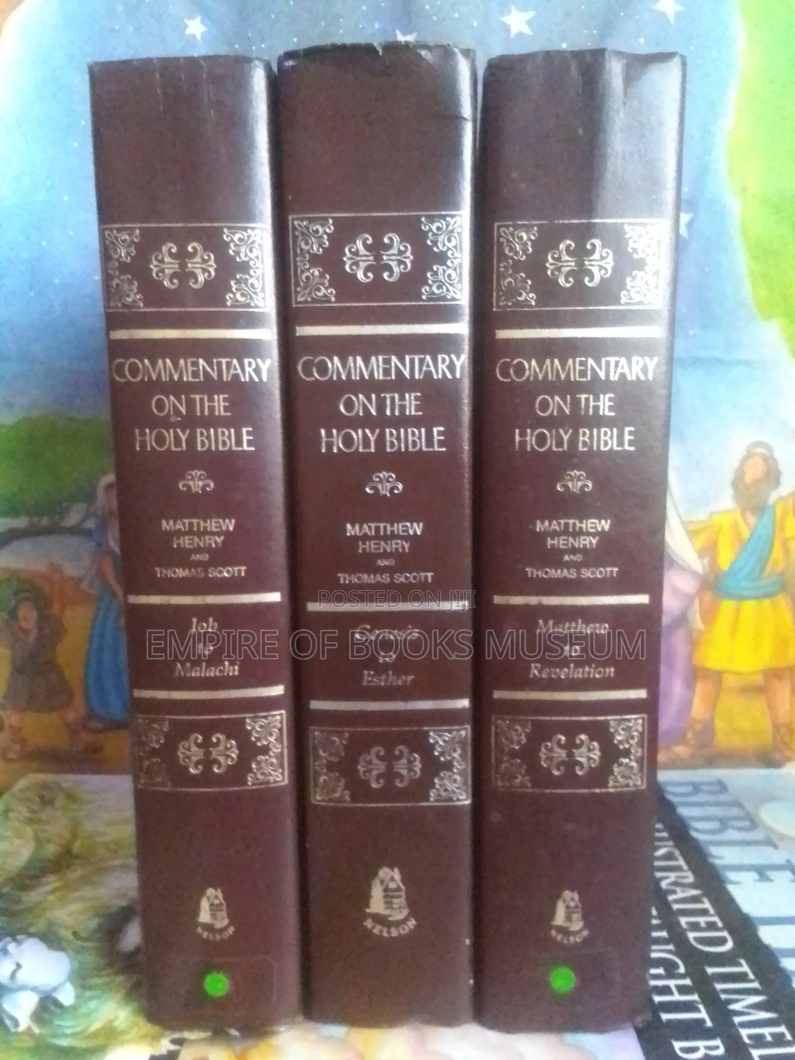Matthew Henry Bible Commentary 3 Vol. Set With the Jewish Calendar