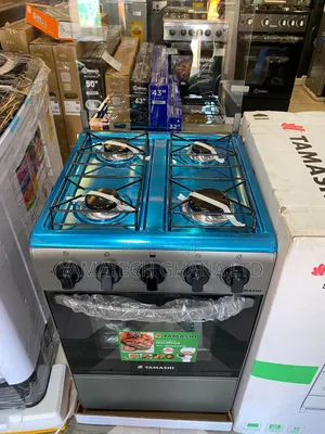 Tamashi Best Quality 50x50cm 4 Burner Gas Stove With Oven