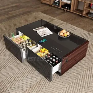 Smart Coffee Table and Fridge Speakers! Built-in Fridge