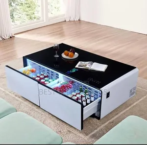 Smart Coffee Table and Fridge Speakers! Built-in Fridge