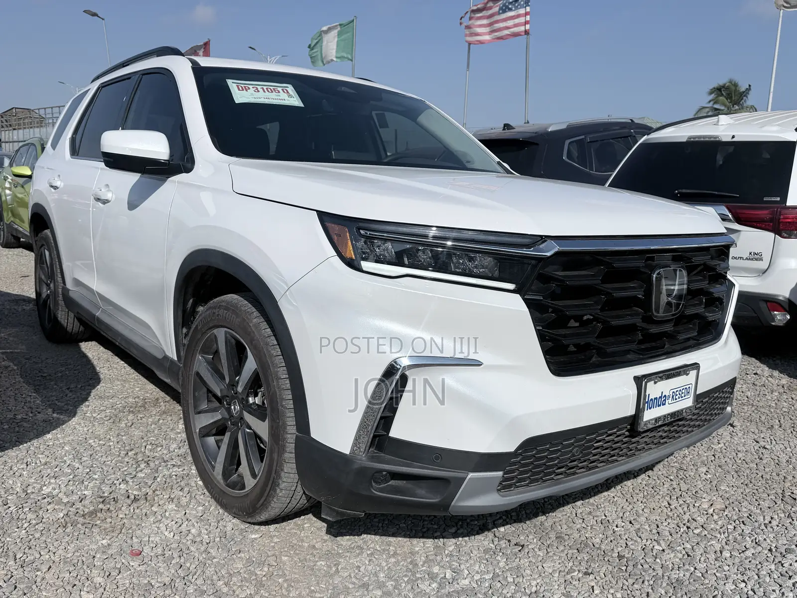 Honda Pilot Touring+ AWD 2025 White