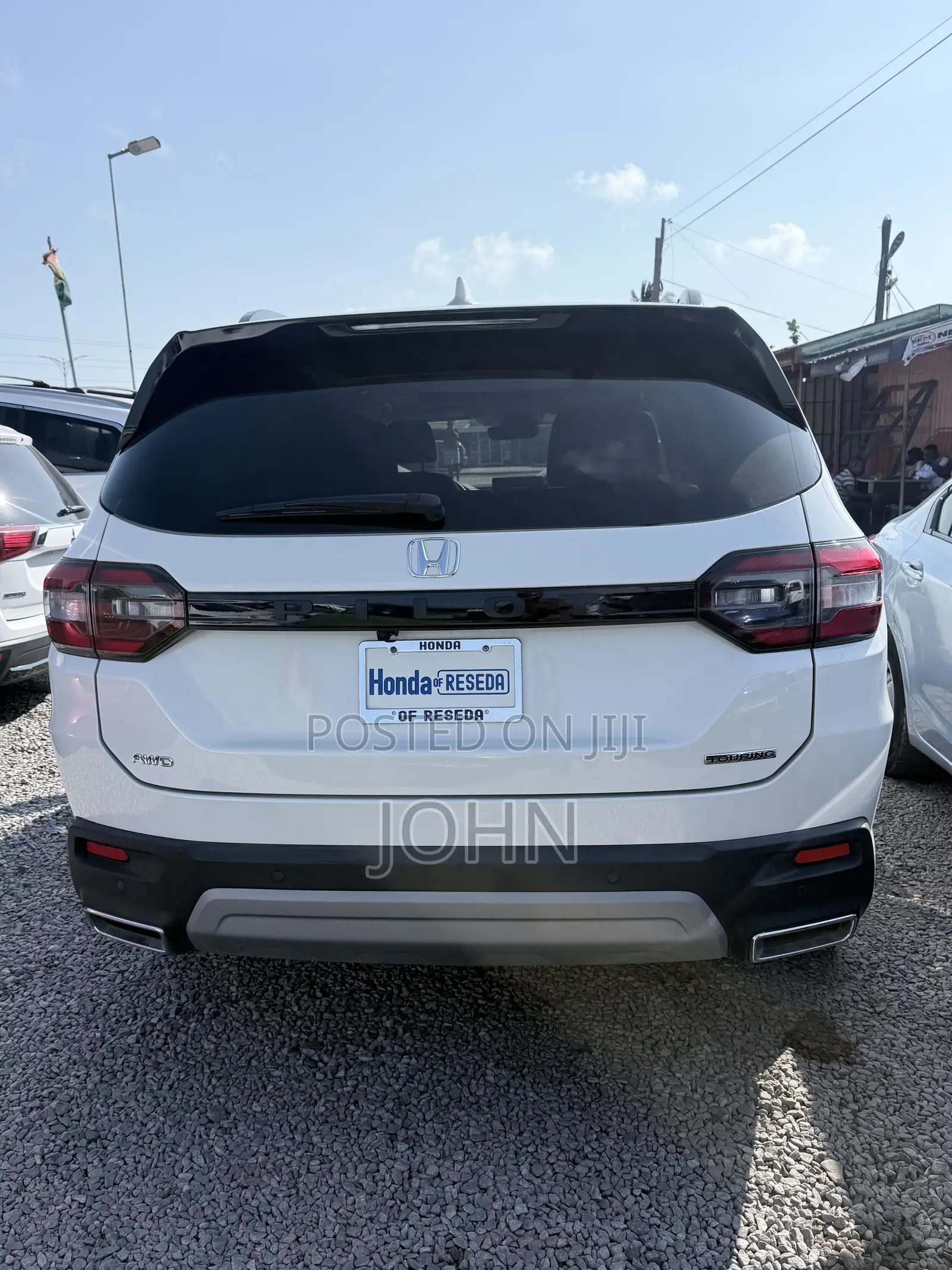 Honda Pilot Touring+ AWD 2025 White