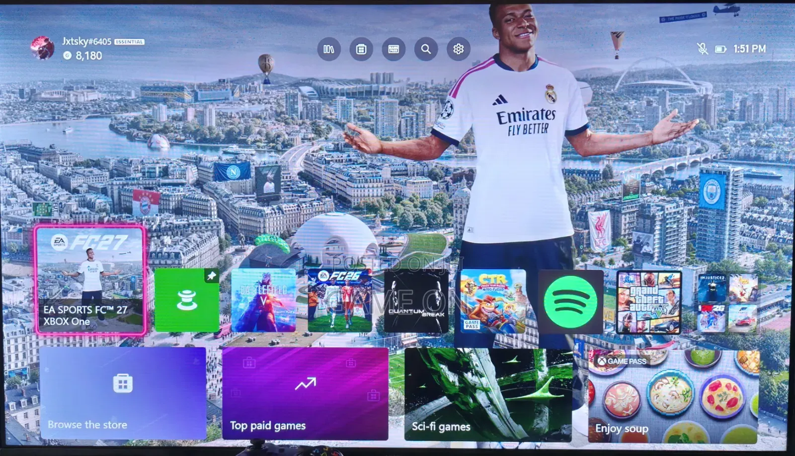 Xbox One S 1tb 17+ Games FC27 Inclusive