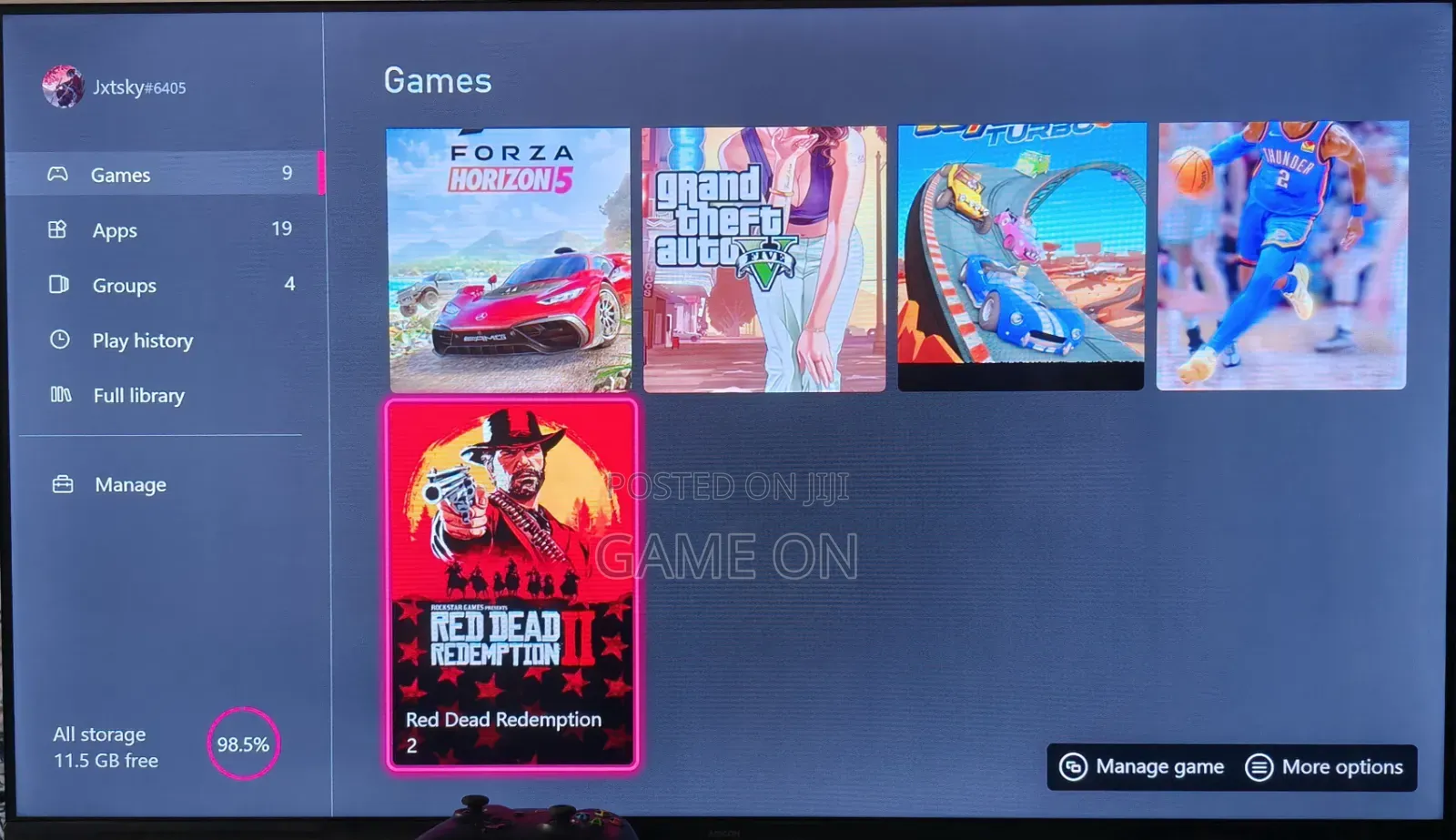 Xbox One S 1tb 17+ Games FC27 Inclusive