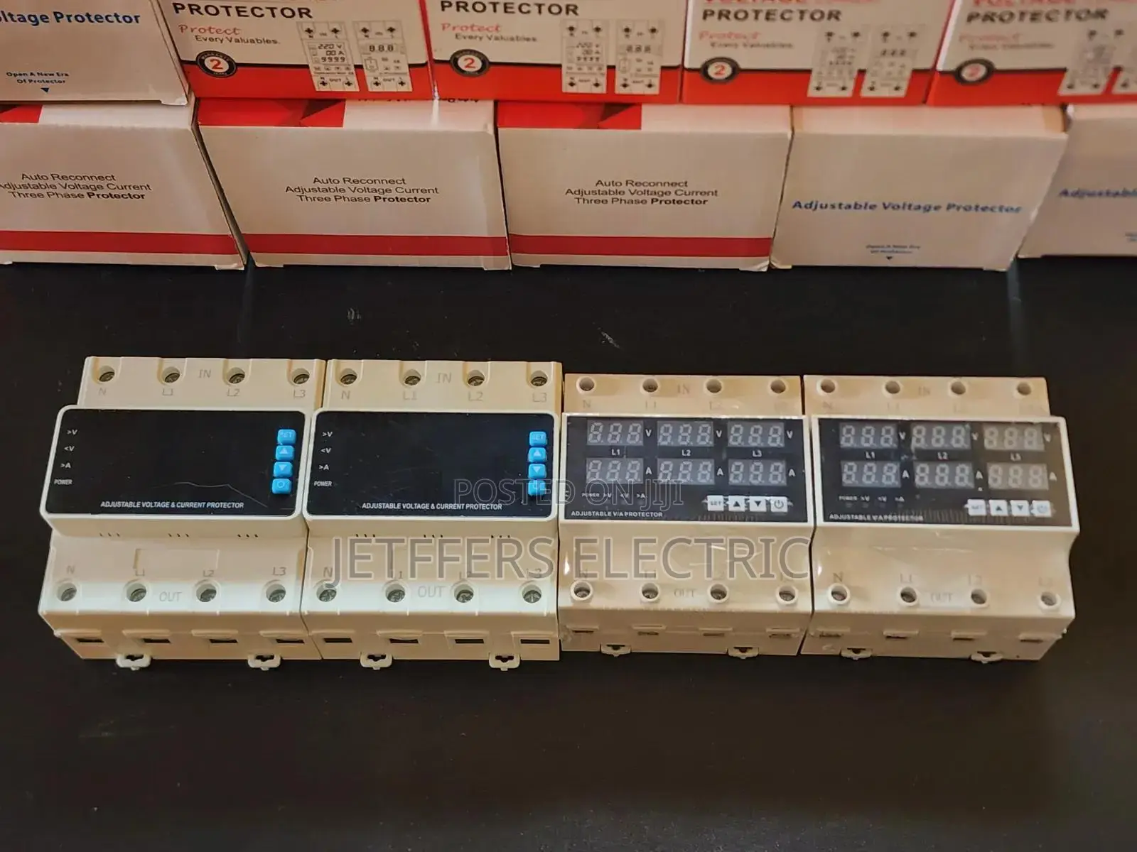 4 Pole Voltage and Current Protector