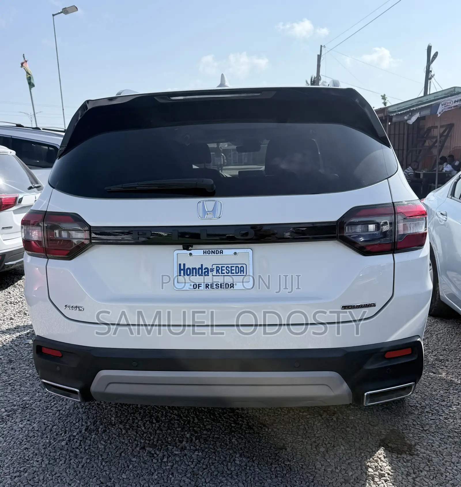 New Honda Pilot Touring+ AWD 2025 White