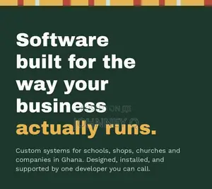 Custom Software for Schools, Shops, Churches Companies