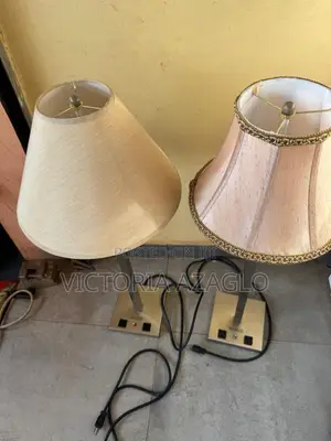 Multifunctional Table Lamp With Sockets
