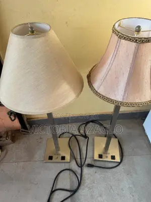 Multifunctional Table Lamp With Sockets